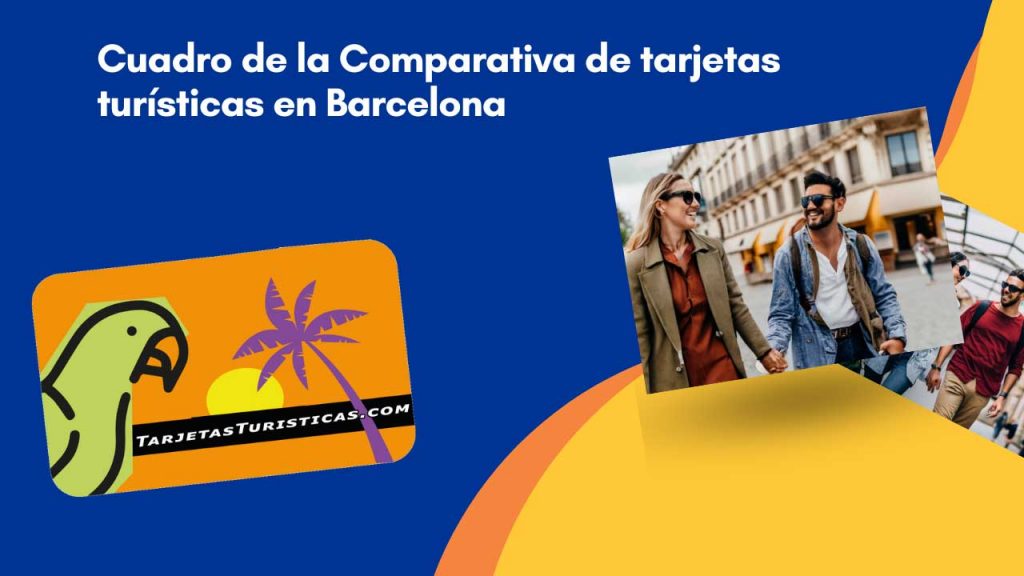 Cuadro de la  Comparativa de tarjetas turísticas en Barcelona
